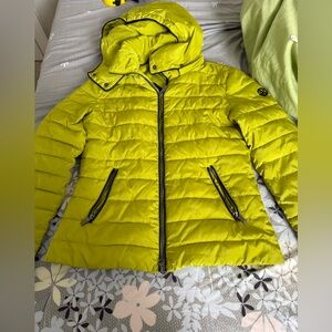 Armani Jeans Yellow Puffer Jacket